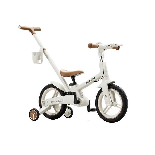 Lecoco Card X3 Crianças Bicicletas 2-3-6 Anos Carro de Equilíbrio Multifuncional 12 polegadas Bicicletas dobráveis