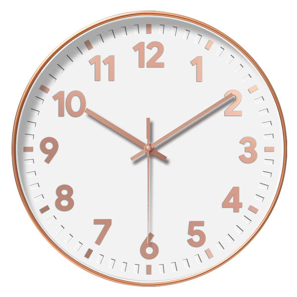 Relógio circular de 12 polegadas simples pendurar relógio sala de estar sensível avançado casa dormitório relógio pendurar decoração de parede relógio atacado