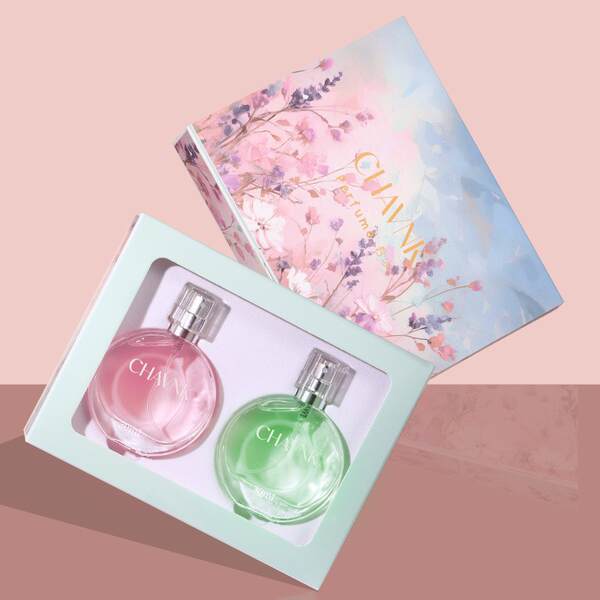 Transfronteiriço do comércio estrangeiro masculino sutiã de perfume Gulag Permanente Aroma Transmissão ao vivo TK explosão homem mulher caixa de presente de perfume atacado