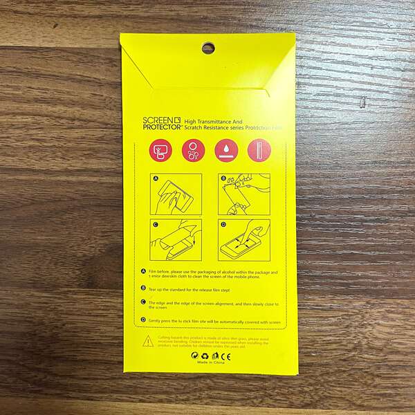 Caixa de Embalagem de Película de Proteção