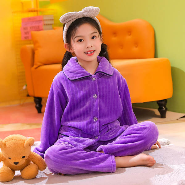 Pijama de flanela para criança