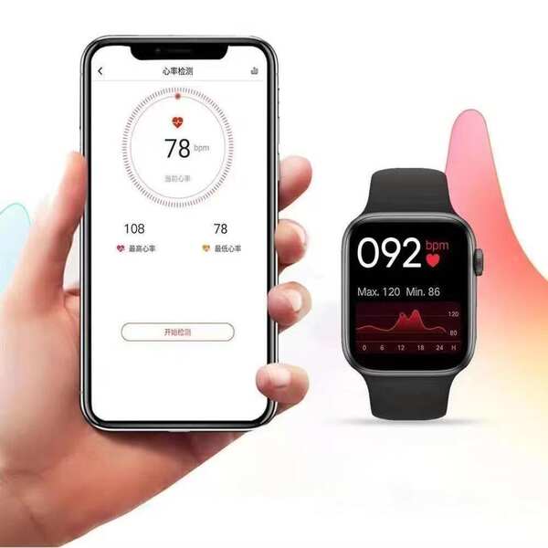 2026 Novo M9 Pro precisão sem controle de pressão arterial de glicose relógio frequência cardíaca sangue oxigênio sono velho relógio de saúde