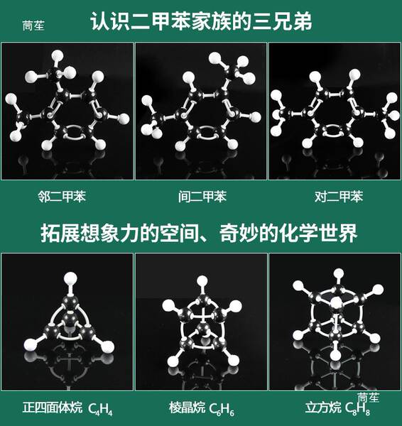 Modelos de Estrutura Molecular Química Equipamentos de Experimentação Química do Ensino Médio Bolas de Laboratório Bioquímico Inorgânico