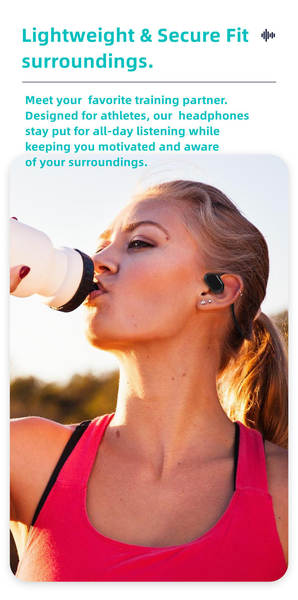 IPX8 Waterproof Swimming Headphones with  MP3 Player 32G
