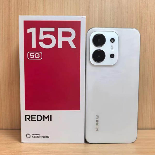 Novo Xiaomi Redmi Redmi 15R 5G celular inteligente para idosos grande fonte de som grande tela longa espera