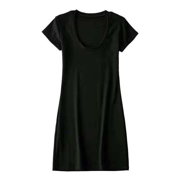 Vestido curto de verão feminino