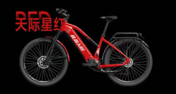 Blulans Blu-ray elétrico assistido mountainbike X6lite motor intermediário 250w viagem de longa distância 36v20ah