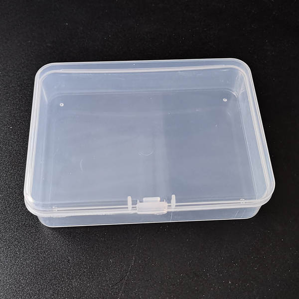 T plástico transparente pequena caixa de jóias caixa de orelhas caixa de jóias pequena caixa de jóias caixa de jóias mini pode ser ajustado LOGO