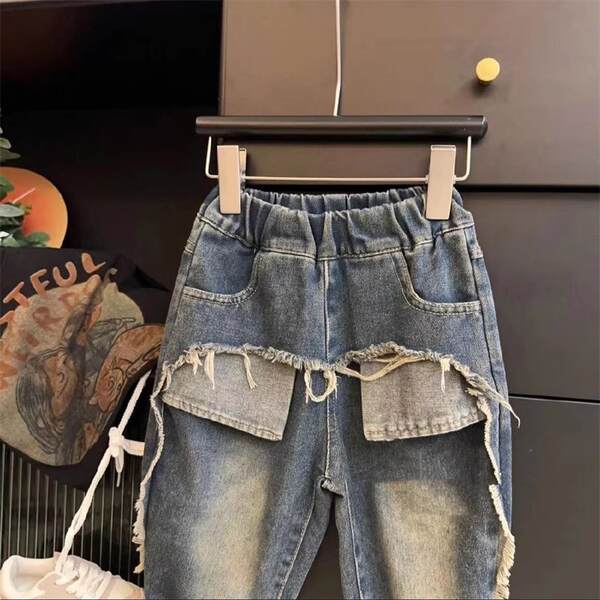 Calça Jeans Infantil Roto