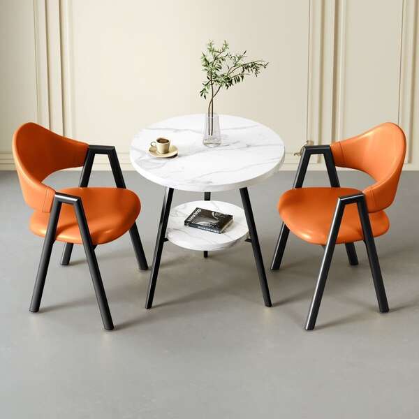 Cadeira de café convencional do Nordic Milk Tea Building com recepção simples para casa de pequeno tamanho