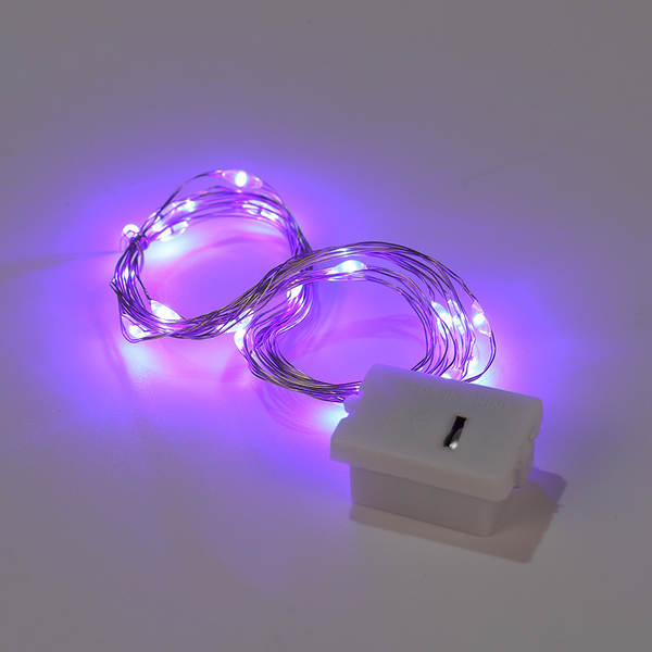 LED corda de cobre lâmpada pequena caixa branca de três camadas de regulação de corda de luz atmosfera de decoração de corda de luz com corda de luz flash corda de luz pequena