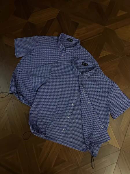 Transfronteiras de colheita manual royal bluegrass camisa curta curta curta curta estereótica camisa t-shirt