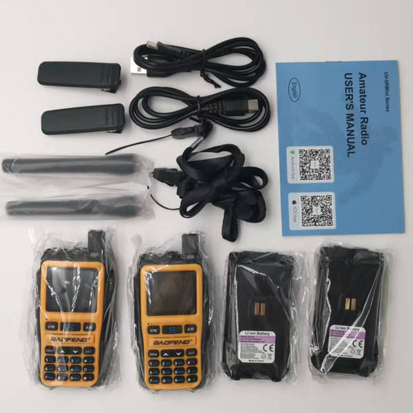 Baofeng UV-5R Mini emparelhado com o Bluetooth emparelhado com a frequência da fábrica da Baofeng fornece 5RMINI