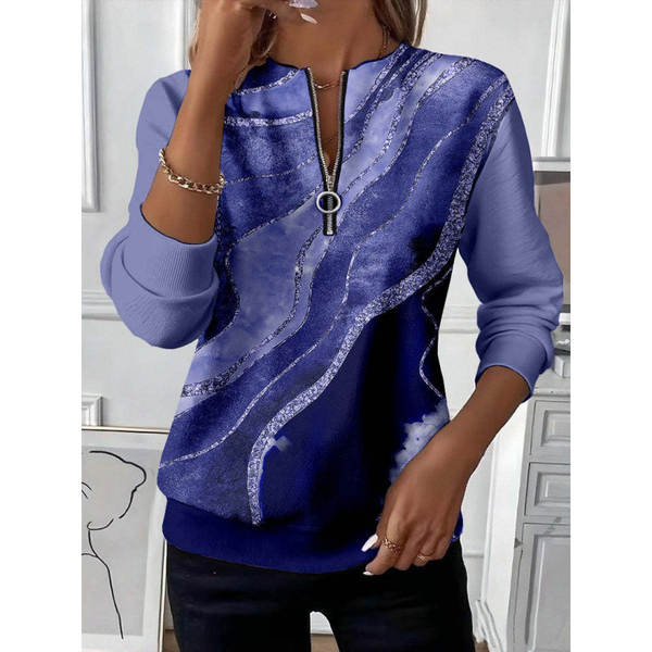 Outono Novo Modelo Europeu e Americano Lingerie Feminino T-Shirt Pós-Símia Vintage Camiseta Desportiva