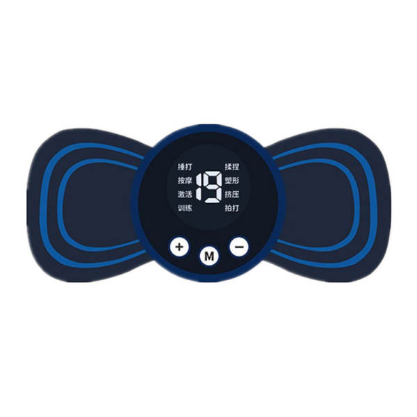 Smart EMS Mini Massagem Todo-Corpo Massagem Doméstica Multifuncional Pequeno Pescoço do Ombro Massagem Elétrica Transversal
