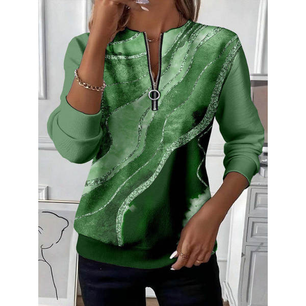 Outono Novo Modelo Europeu e Americano Lingerie Feminino T-Shirt Pós-Símia Vintage Camiseta Desportiva