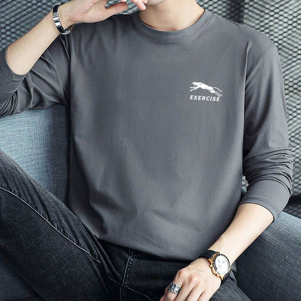 Camiseta Masculina de Manga Longa