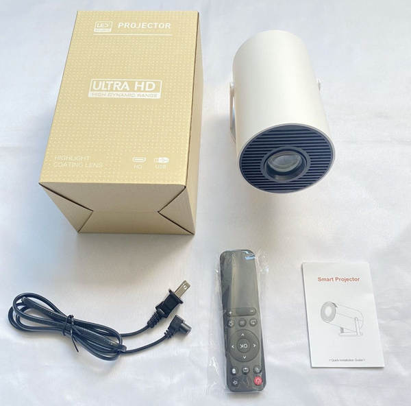 2026 Transfronteiriço HY300 Projector Simultâneo Projector Doméstico Projector Externo Mini Projector Conexão Telefone Explosivo