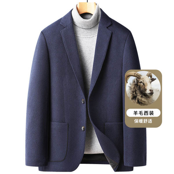 Terno de lã masculino