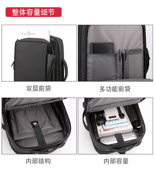 Mochila Masculina Expansível