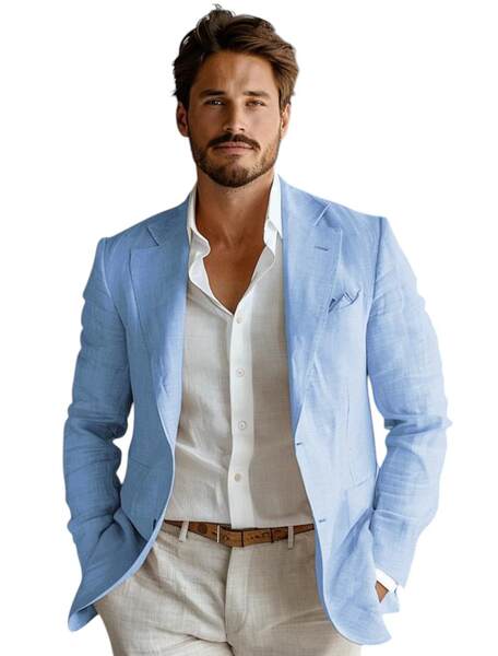 Jaqueta social masculina
