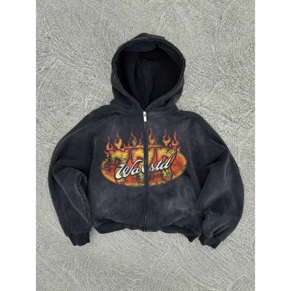 Moletom estampado estilo Y2K