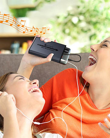 Neoteck Portable 3.5mm Headphone Amplifier with Bluetooth 5.