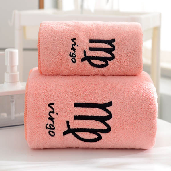 Conjunto de Toalhas de Banho Coral