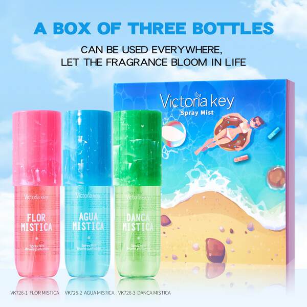 Rio de Janeiro/Verão Banho de Leite do Corpo Espumante de Perfume Permanente Permanente Suíte de Perfume Brasileiro
