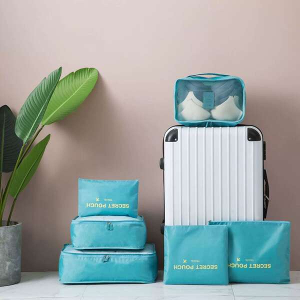 Kit de Organização de Viagem 6 Peças