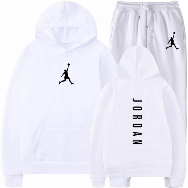 Conjunto Esportivo Masculino com Capuz e Calça