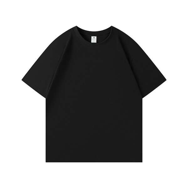Camiseta de algodão puro para crianças 220 gramas de algodão personalizado padrão de logotipo para crianças vestido de verão para o comércio exterior