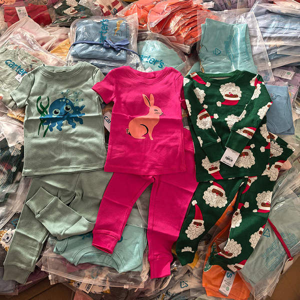 Car*ters nova roupa de casa para crianças 2 peças de roupa de cama para bebês de algodão puro
