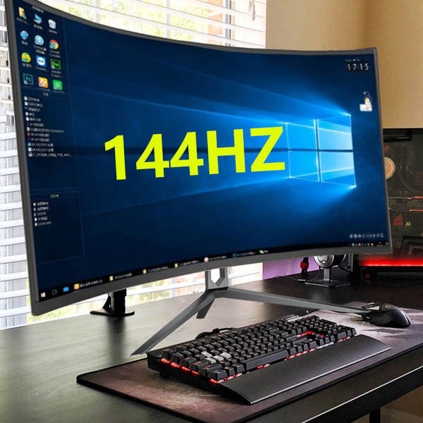 32 polegadas de cristal líquido curvo 144Hz monitores 2K computador 27 jogos eletrônicos 165Hz tela de alta definição 24