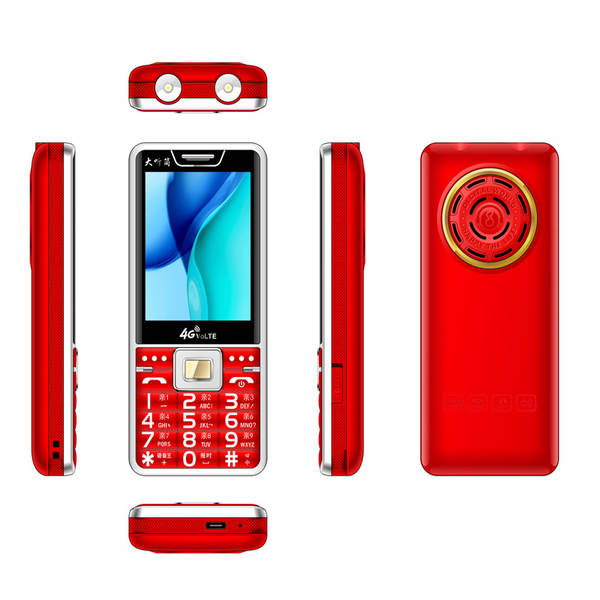Telefone Celular para Idosos com Grande Tela e Bateria