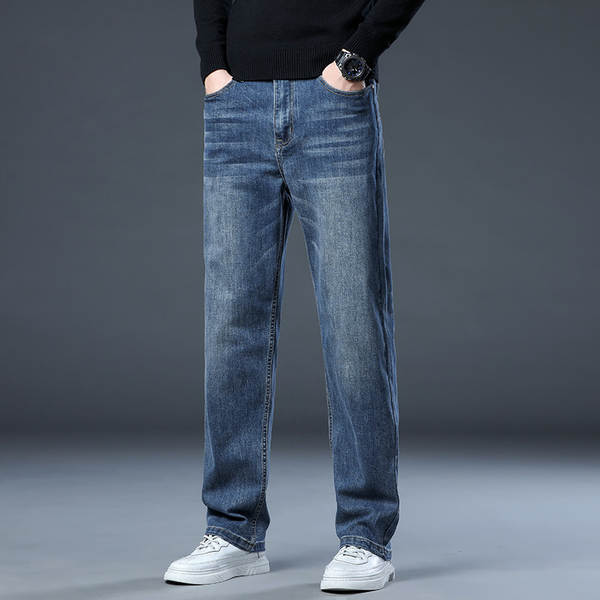 Calça jeans reta masculina