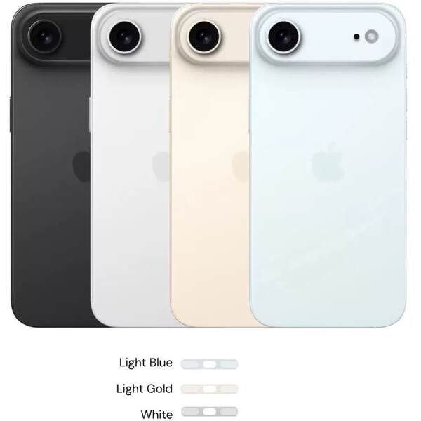 Apple iPhone 17/17air/17pro/promax Rede de fones de ouvido de metal