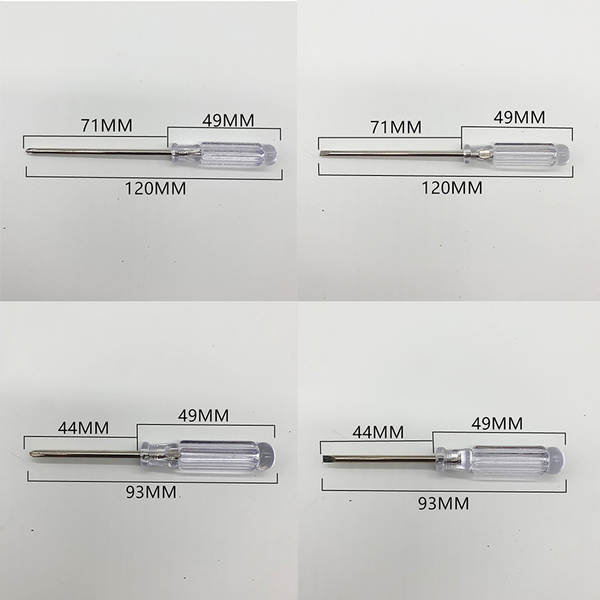 Chave de fenda miniatura 2mm e 3mm