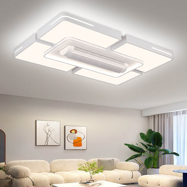 Tuya Bluetoon WIFI Lâmpada de topo do zigbee Lâmpada do ventilador da lâmpada da sala de estar