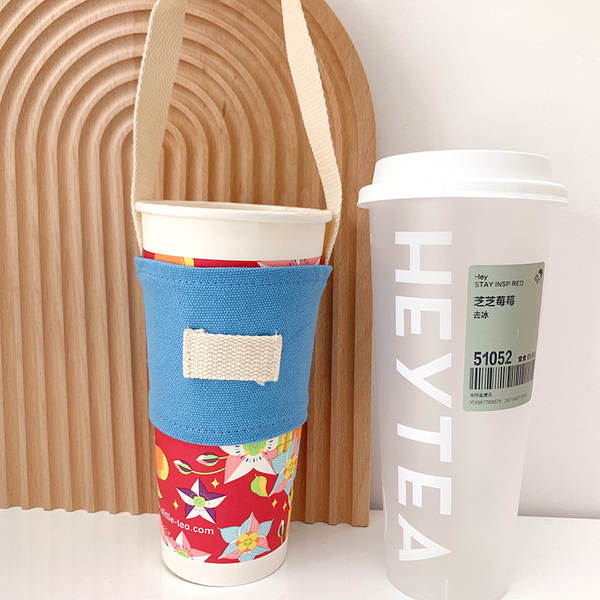 Bolsa de Tecido para Copos de Café