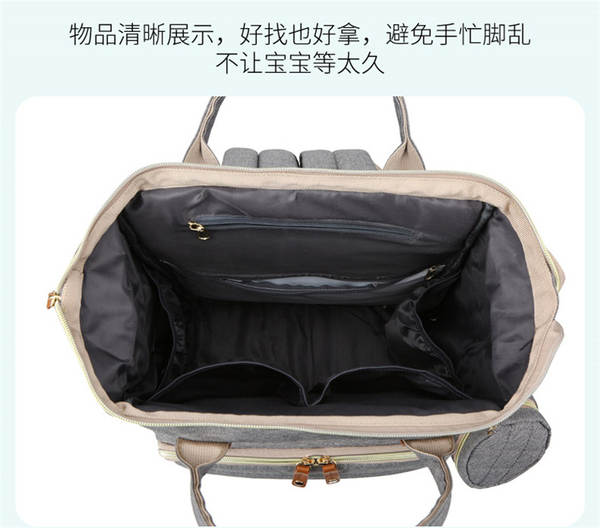 Bolsa de fraldas portátil para mães