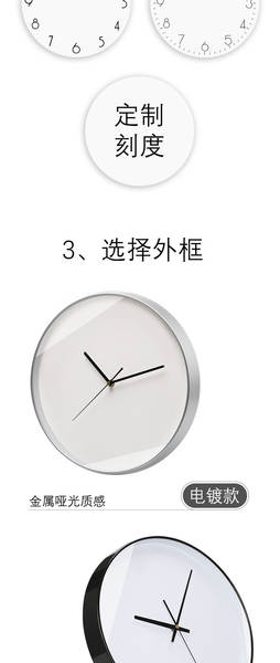 Relógio personalizado fabricante de relógios de plástico grossista relógio personalizado DIY ODM OEM CLOCK relógio transfronteiriço