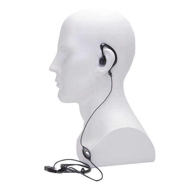 BAOFENG Pearl pair de fone de ouvido comum de linha de tecelagem de nylon de linha grosseira em fone de ouvido durável