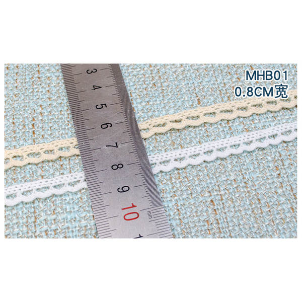 Bordado de renda para decoração