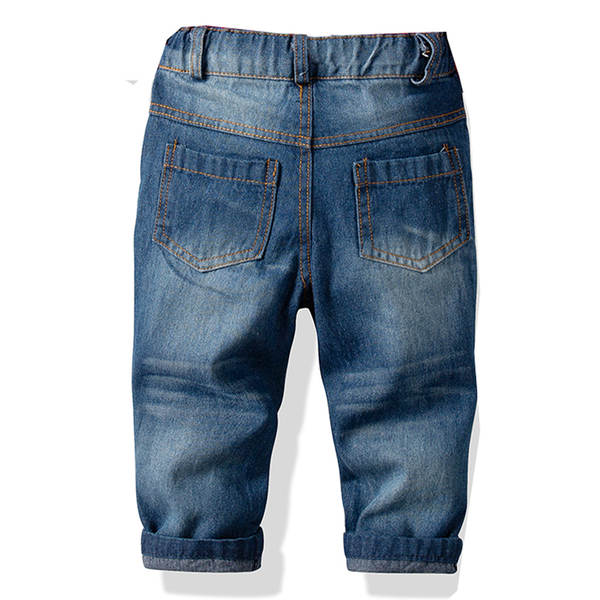 Conjunto infantil masculino de camisa e calça jeans