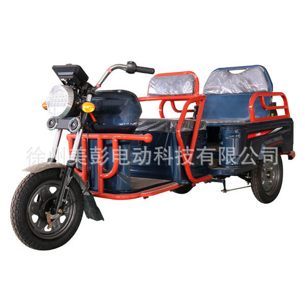 Carro elétrico para uso doméstico com três rodas com painel de ventilação para adultos Caminhão elétrico para carregamento de carga com carrinho de transporte para a cidade