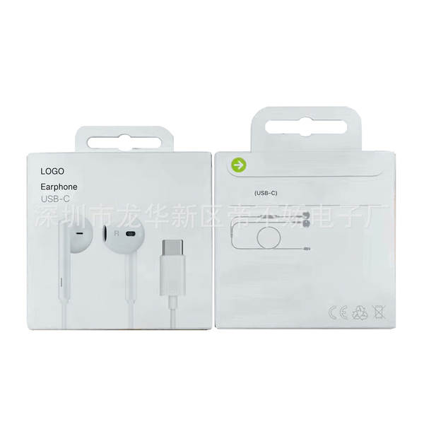 Fone de ouvido in-ear USB-C para Apple iPhone 15