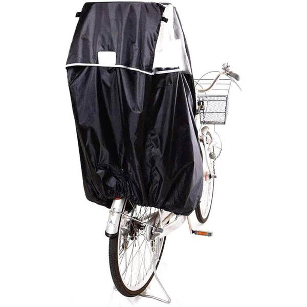 Crianças de bicicletas japonesas de bicicleta de chuva traseira de pizzas dobráveis portáteis de PVC transparente de vapor de chuva de proteção contra chuva