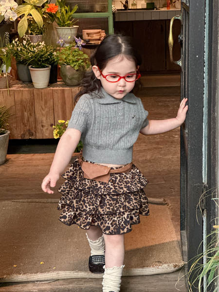 Vestido curto de verão para menina