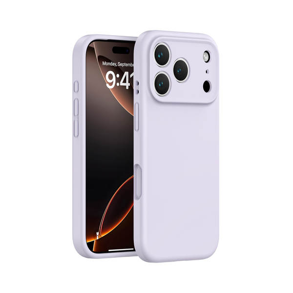 Aplicável ao iPhone 17 PROMAX Telemóvel Capa de silício líquido poros Apple 17 com botão de proteção contra queda AI